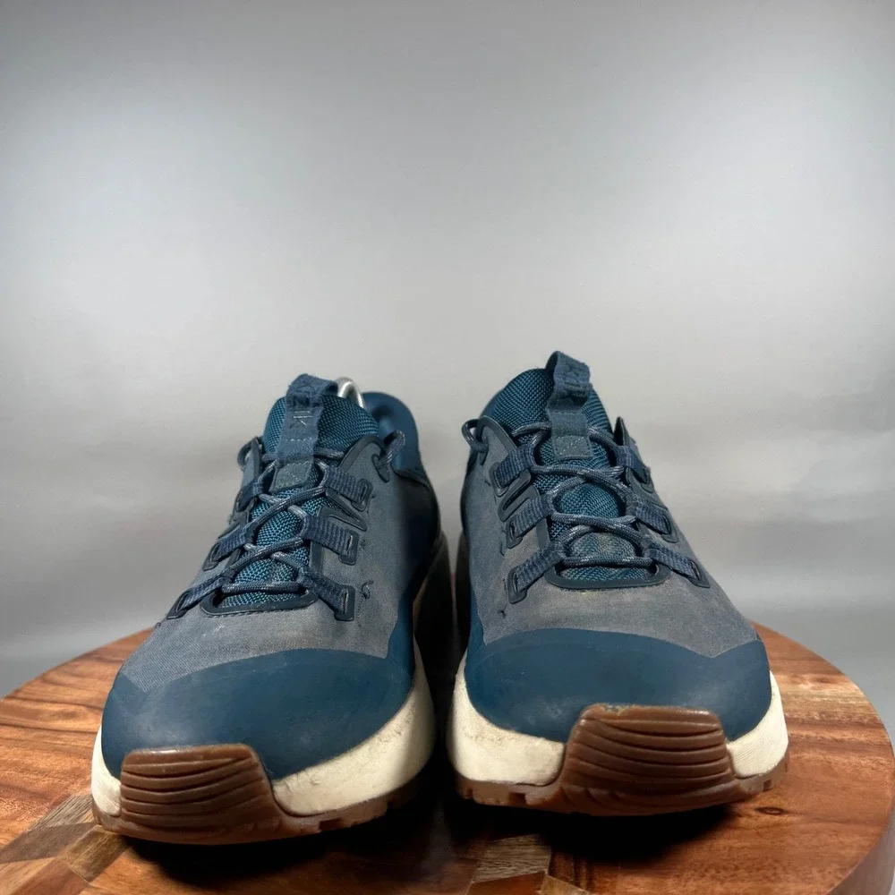 Kizik Wasatch Navy Blue Hands Free Slip On Sneakers Womens 9.5 DWASTD07-1D
